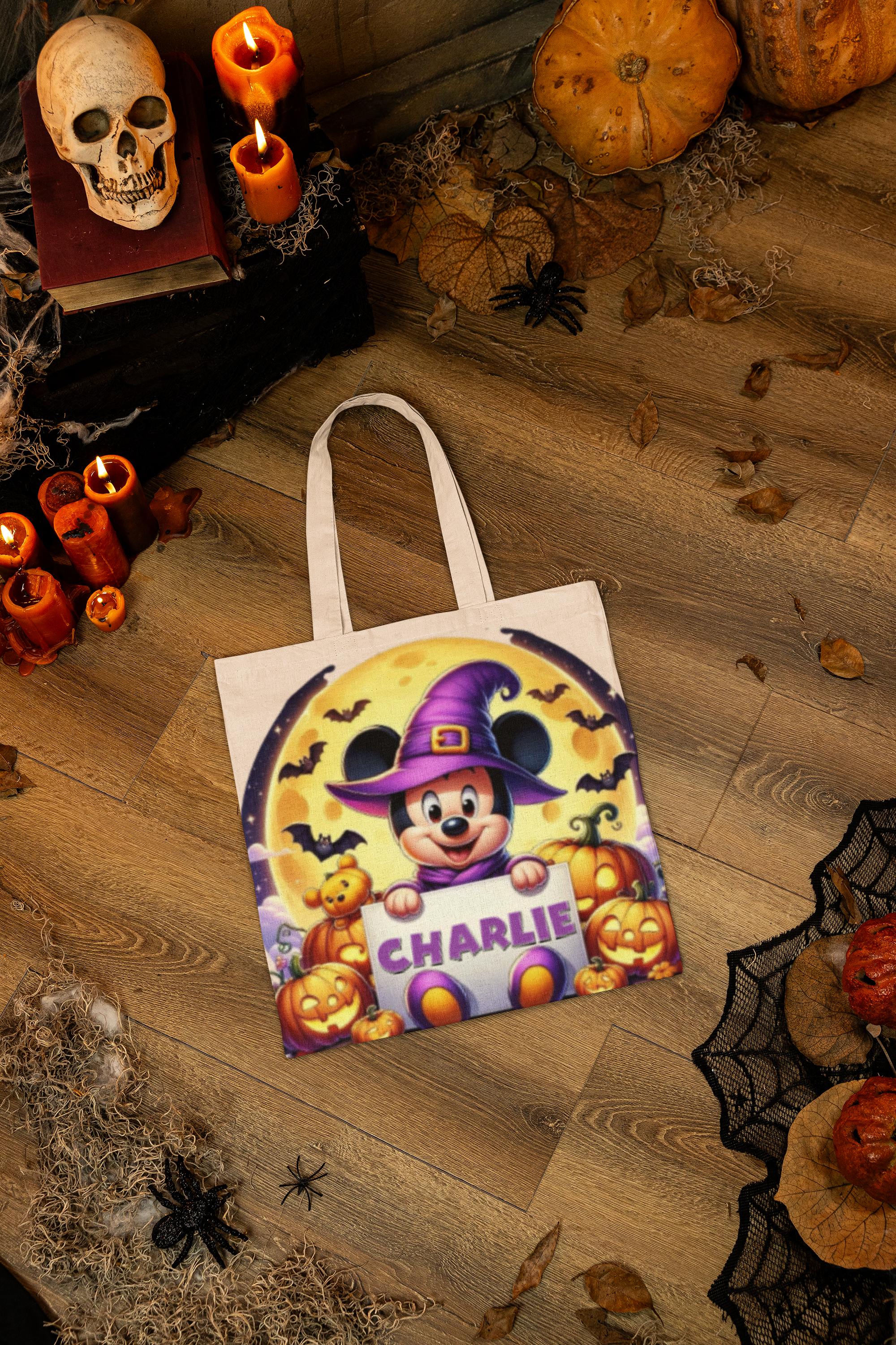 🎃👻 Halloween Trick-or-Treat Bags – 10x10 with Custom Names 👻🎃