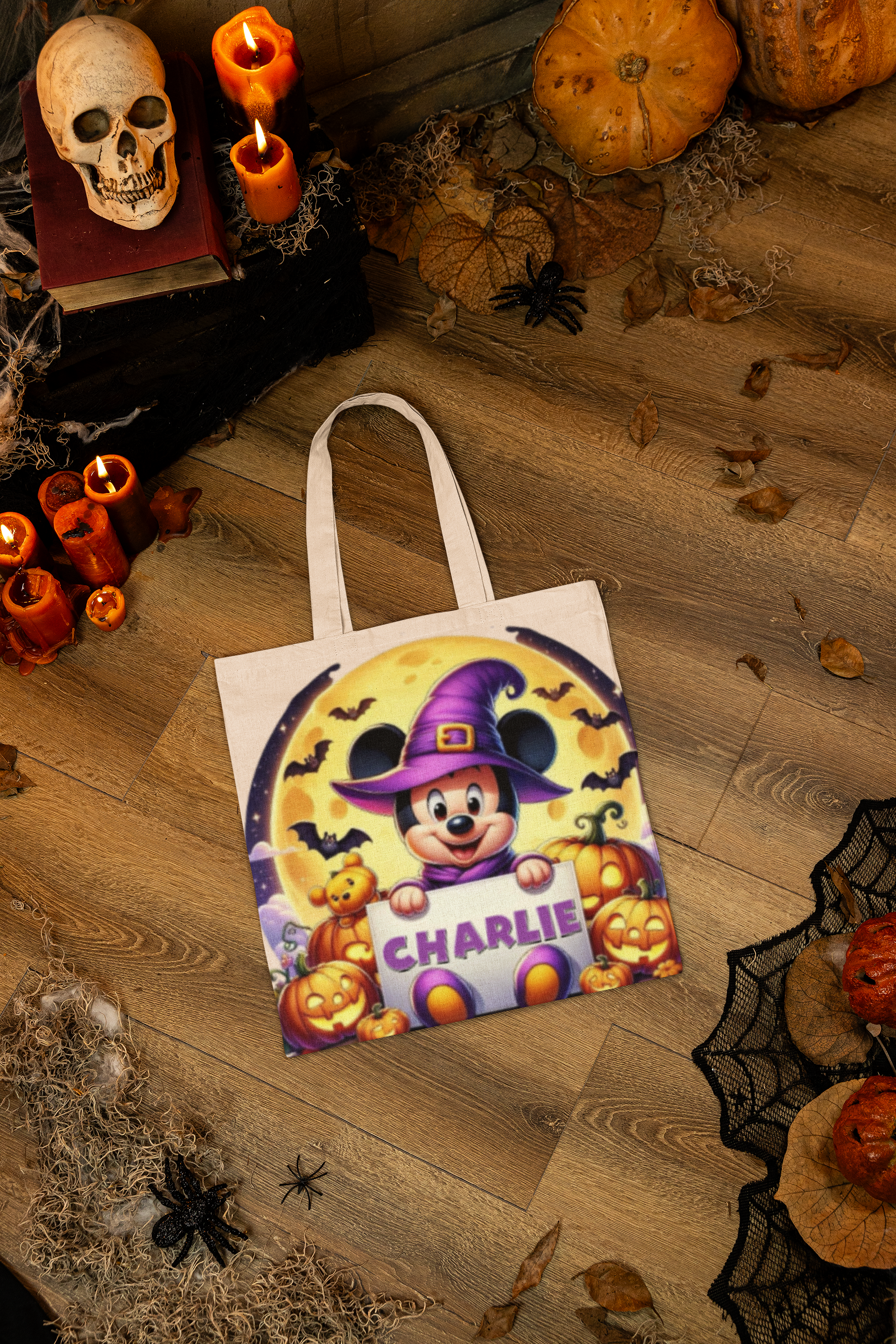 🎃👻 Halloween Trick-or-Treat Bags – 10x10 with Custom Names 👻🎃