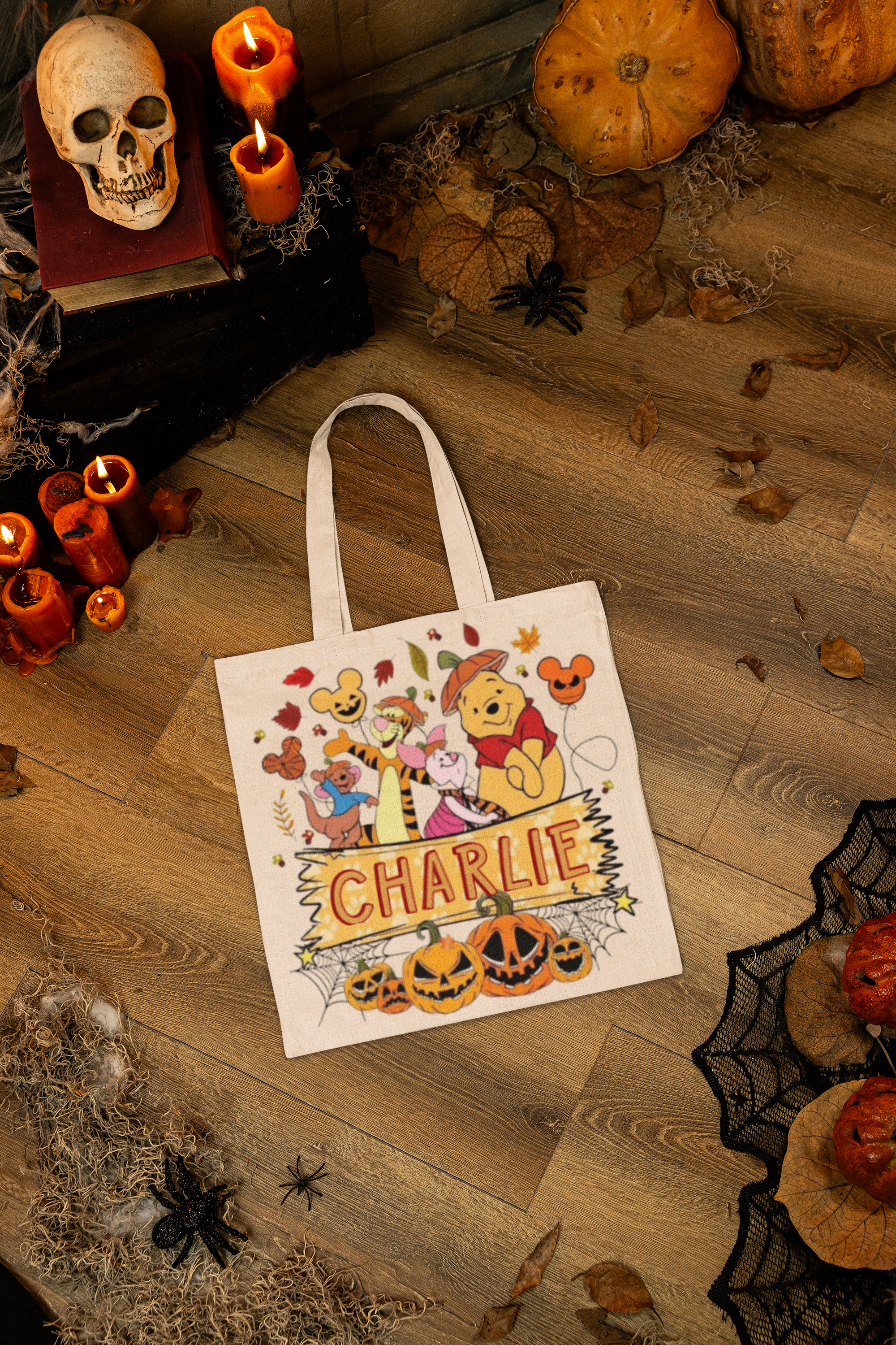🎃👻 Halloween Trick-or-Treat Bags – 10x10 with Custom Names 👻🎃