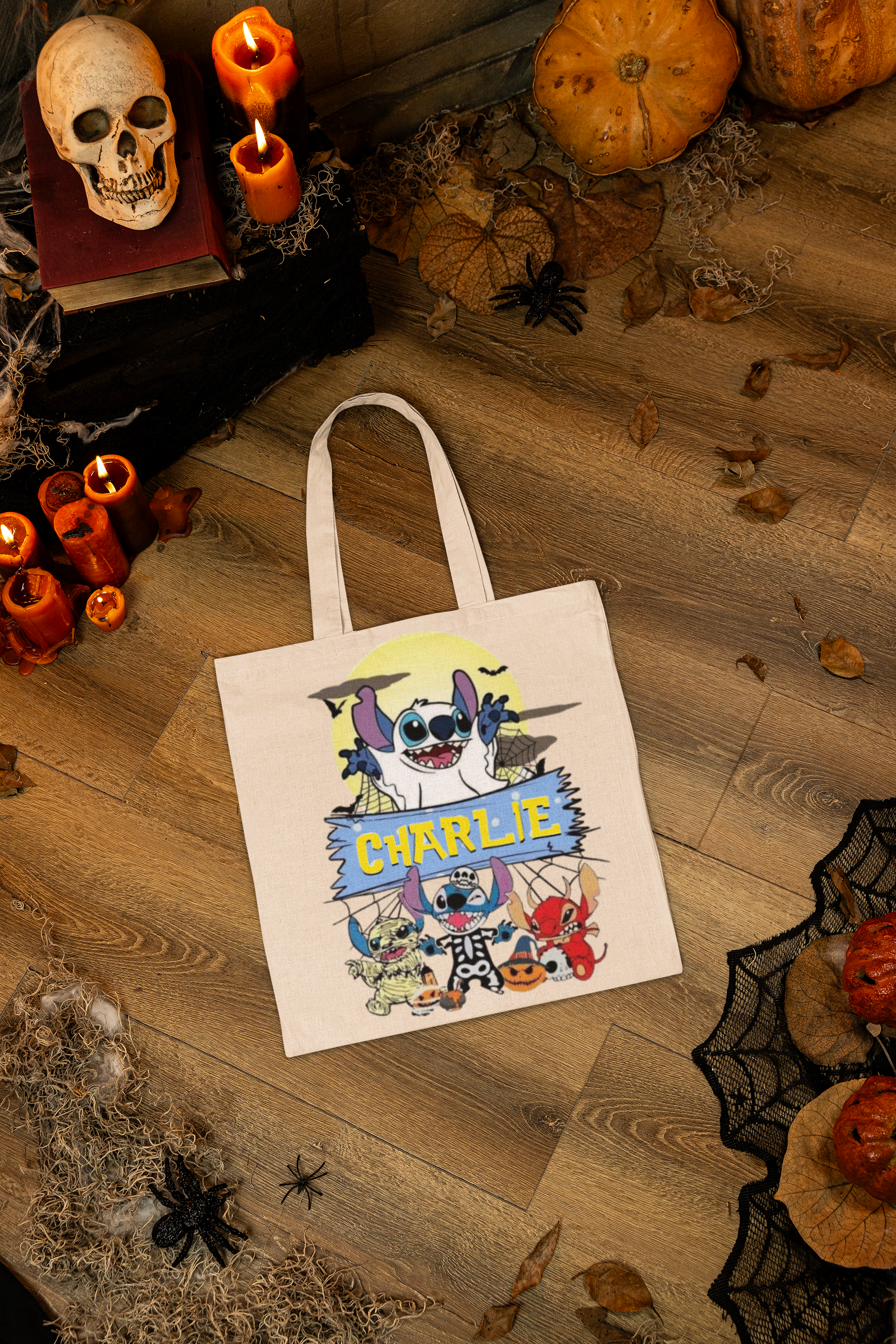 🎃👻 Halloween Trick-or-Treat Bags – 10x10 with Custom Names 👻🎃