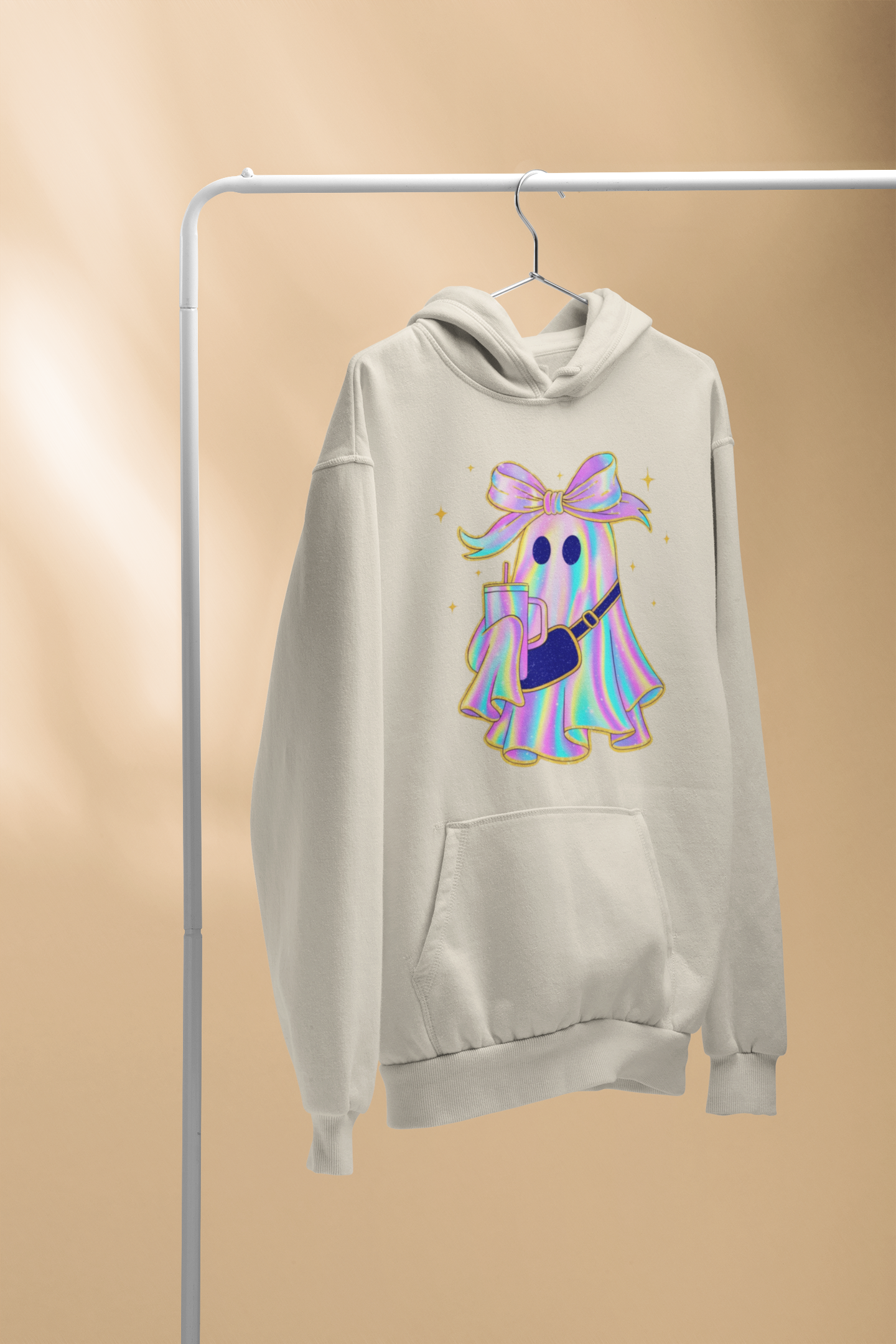 Rainbow Ghost with Tumbler & Satchel