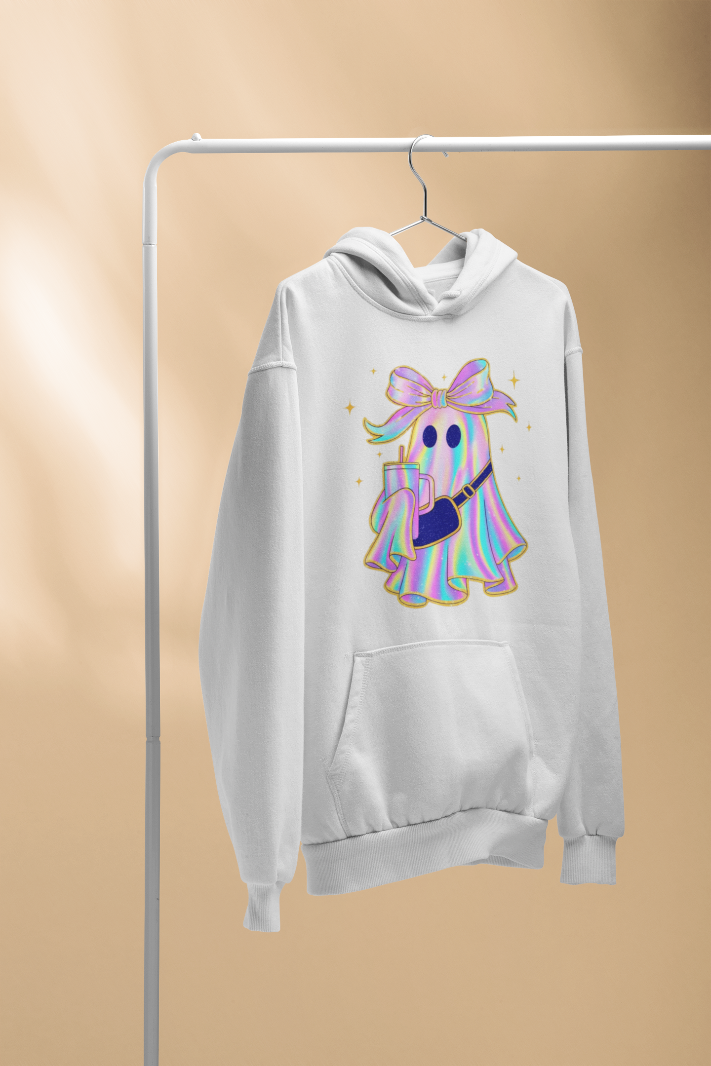 Rainbow Ghost with Tumbler & Satchel